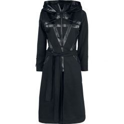 Heartless Coven Coat Płaszcz damski czarny. Czarne płaszcze damskie marki Heartless, xl. Za 446,90 zł.