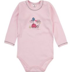 TXM BODY NIEMOWLĘCE DŁUGI RĘKAW 92 RÓŻOWY. Różowe body niemowlęce TXM, bez wzorów, z długim rękawem. Za 19,99 zł.