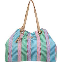 Bulaggi Damska torba plażowa Sun ny shopper 26270 zelená. Torby damskie na zakupy Bulaggi, bez wzorów, duże, bez dodatków. W wyprzedaży za 216,00 zł.