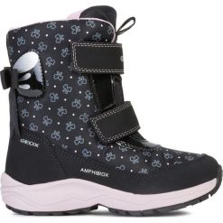 Geox buty zimowe dziewczęce Kuray 32 czarne. Czarne buty dziewczęce zimowe Geox, bez zapięcia. Za 349,00 zł.