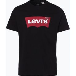 Levi's - T-shirt męski, czarny. Czarne t-shirty męskie marki Levi's®, s, bez wzorów, z bawełny, sportowe, bez kołnierzyka. Za 89,95 zł.