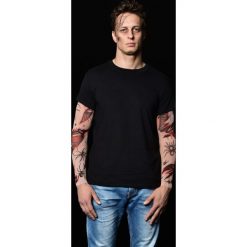 Czarny t-shirt męski z tatuażami Bloody Spiders. Czarne t-shirty męskie marki Pakamera, m. Za 156,00 zł.