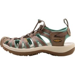 Keen WHISPER Sandały trekkingowe shitake/malachite. Pomarańczowe buty trekkingowe damskie marki Keen. Za 369,00 zł.