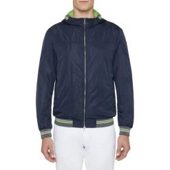 Geox Męski bomber Tuono M0221T T2604 54 ciemnoniebieski. Niebieskie płaszcze męskie Geox, m, bez wzorów, eleganckie, bez kaptura. Za 979,00 zł.