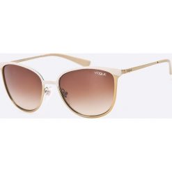 Vogue Eyewear - Okulary. Żółte okulary przeciwsłoneczne damskie marki VOGUE Eyewear, owalne. W wyprzedaży za 319,90 zł.