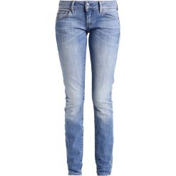 GStar 3301 LOW SKINNY Jeans Skinny Fit aiden stretch denim. Niebieskie rurki damskie G-Star. W wyprzedaży za 399,20 zł.