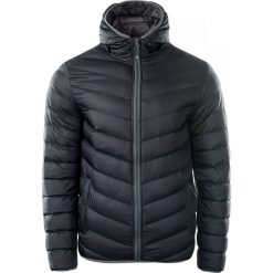 Kurtki sportowe męskie: Hi-tec Kurtka męska Salrin Black/Dark grey r. M