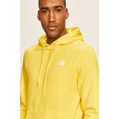 The North Face - Bluza. Żółte bluzy męskie The North Face, xl, z nadrukiem, z bawełny, z kapturem, bez rękawów, z kapturem. Za 349,90 zł.