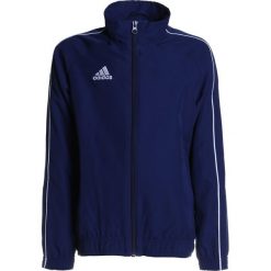 Adidas Performance CORE PRE Kurtka sportowa darkblue/white. Niebieskie kurtki sportowe damskie adidas Performance, z poliesteru. Za 129,00 zł.