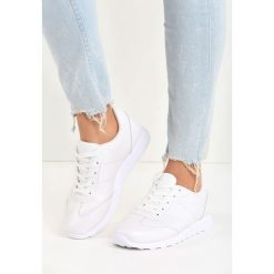 Białe Buty Sportowe Top Secret. Czerwone topy sportowe damskie marki Born2be, z materiału. Za 34,99 zł.