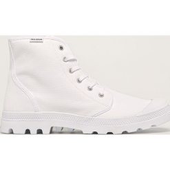 Palladium - Trampki. Białe trampki męskie Palladium, bez wzorów, z gumy, na sznurówki. Za 379,90 zł.