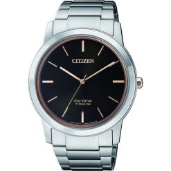 ZEGAREK CITIZEN Titanium AW2024-81E. Czarne zegarki męskie CITIZEN, ze stali. Za 980,00 zł.