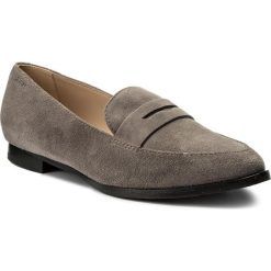 Półbuty JOOP! - Ismene 4140003977 Grey 800. Szare półbuty damskie marki JOOP!, bez wzorów, ze skóry, bez obcasa, na obcasie, bez zapięcia. W wyprzedaży za 389,00 zł.