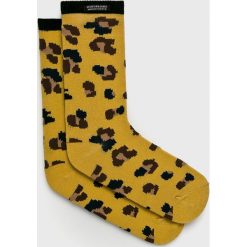 Scotch & Soda - Skarpetki. Brązowe skarpetki damskie marki Scotch & Soda, z bawełny. Za 89,90 zł.