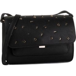 Torebka LIU JO - S Crossbody N69095 E0031 Nero 22222. Czarne listonoszki damskie Liu Jo, z aplikacjami, ze skóry ekologicznej, zdobione, bez dodatków. Za 519,00 zł.