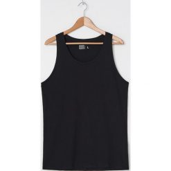 Koszulka basic z bawełny organicznej - Czarny. Czarne koszulki męskie House, s, bez wzorów, z bawełny, bez kołnierzyka, bez rękawów. Za 25,99 zł.