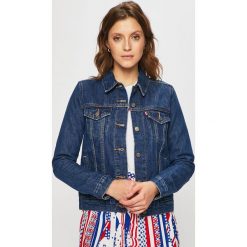 Levi's - Kurtka jeansowa. Niebieskie kurtki damskie Levi's®, s, bez wzorów, z bawełny, krótkie. W wyprzedaży za 219,90 zł.