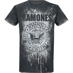 Ramones EMP Signature Collection T-Shirt ciemnoszary. Szare t-shirty męskie z nadrukiem Ramones, xxl, z okrągłym kołnierzem. Za 89,90 zł.
