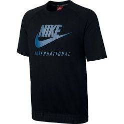 Nike Koszulka męska NK INTL CRW SS czarna r. L (834306-010-S). Czarne koszulki sportowe męskie Nike, l. Za 244,37 zł.
