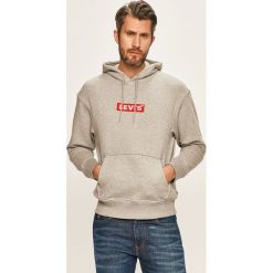 Levi's - Bluza. Szare bluzy męskie Levi's®, s, bez wzorów, z bawełny, z kapturem, bez rękawów, z kapturem. W wyprzedaży za 219,90 zł.