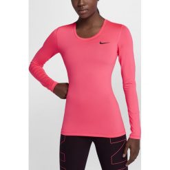 BLUZKA W NP TOP LS. Czarne bluzki z odkrytymi ramionami Nike, z materiału. Za 84,99 zł.