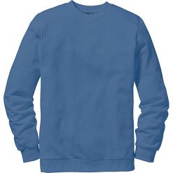 Bluza bonprix niebieski dżins. Niebieskie bluzy męskie bonprix, s, bez wzorów, z dzianiny, z okrągłym kołnierzem, bez rękawów, bez kaptura. Za 49,99 zł.