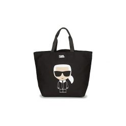 Torby shopper Karl Lagerfeld K/IKONIC CANVAS BAG. Czarne torby na zakupy damskie marki KARL LAGERFELD. Za 219,00 zł.
