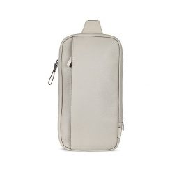 ECCO Bjorn - Szary - Sra - Torby. Szare torby męskie skórzane marki ecco, bez wzorów, z bawełny, eleganckie, małe. Za 1199,00 zł.
