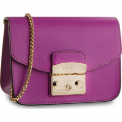 Torebka FURLA - Metropolis 962554 B BGZ7 VFO Bouganville e. Fioletowe torebki klasyczne damskie Furla, ze skóry. Za 839,00 zł.