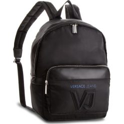 Plecak VERSACE JEANS - E1YSBB03-70720 Czarny. Czarne plecaki damskie Versace Jeans, z jeansu. W wyprzedaży za 519,00 zł.