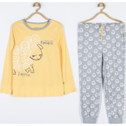 PIŻAMA. Szare bielizna dziewczęca PAJAMAS, z bawełny. Za 59,90 zł.