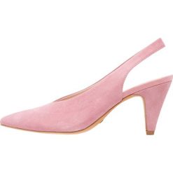 Buty ślubne damskie: Topshop JETSET V CUT SLING Czółenka pink