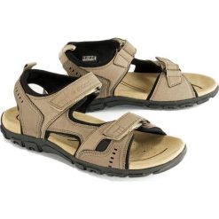 GEOX U4224A SANDAL STRADA A C6029 taupe, sandały męskie. Sandały męskie Geox, na rzepy. Za 309,90 zł.