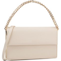 Torebka JENNY FAIRY - RX0037 Beige. Brązowe torebki klasyczne damskie Jenny Fairy, bez wzorów, ze skóry ekologicznej, klasyczne, bez dodatków. Za 79,99 zł.