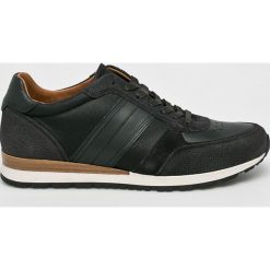 Tommy Hilfiger - Buty. Czarne halówki męskie TOMMY HILFIGER, z materiału. W wyprzedaży za 419,90 zł.