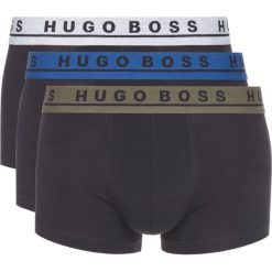 BOSS 3-pack Bokserki Czarny. Czarne bokserki męskie Boss, z elastanu. Za 187,95 zł.