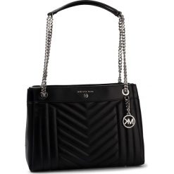 Torebka MICHAEL MICHAEL KORS - Susan 30H9SUSL2T Black. Czarne torebki klasyczne damskie MICHAEL Michael Kors, bez wzorów, ze skóry, klasyczne, bez dodatków. Za 1649,00 zł.