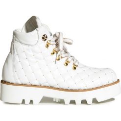 Buty MONTELLIANA BLUMA. Białe buty trekkingowe damskie Montelliana, na zimę. W wyprzedaży za 1360,00 zł.
