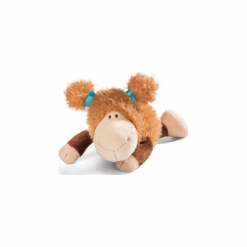 Nici Maskotka Owieczka Jolly Jo leżąca, 20 cm - brązowy. Brązowe przytulanki i maskotki marki NICI, z materiału. Za 55,00 zł.