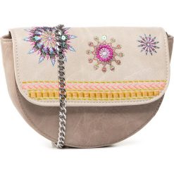 Torebka DESIGUAL - 20SAXPCW 6062. Brązowe torebki klasyczne damskie Desigual, bez wzorów, ze skóry ekologicznej, wizytowe, bez dodatków. W wyprzedaży za 159,00 zł.