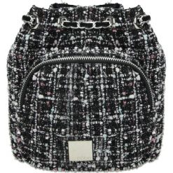 TOREBKA NOBO - NBAG-F0610-CM20 - czarny -. Czarne torebki klasyczne damskie Nobo, w paski, małe, bez dodatków. W wyprzedaży za 89,50 zł.