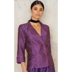Piżamy damskie: Love Stories Góra od piżamy Donald T – Purple