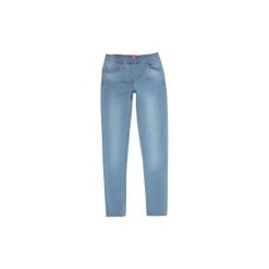 Spodnie damskie traginsy. Niebieskie jeansy damskie TXM, z jeansu. Za 39,99 zł.