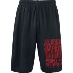 Bermudy męskie: Slipknot People = Shit Krótkie spodenki czarny