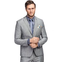 Marynarka LEONARDO GGSS900097. Szare marynarki męskie Giacomo Conti, m, bez wzorów, z poliesteru, eleganckie. Za 1498,00 zł.
