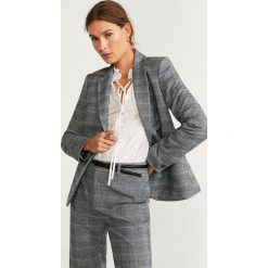 Mango - Żakiet Borecuad. Szare marynarki damskie Mango, z elastanu. Za 229,90 zł.