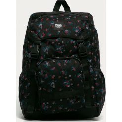 Vans - Plecak. Czarne plecaki damskie Vans, bez wzorów, z poliesteru. Za 279,90 zł.