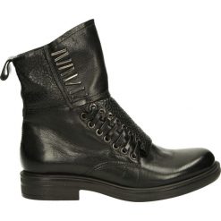 Botki - 544219 NERO. Czarne botki damskie skórzane marki Venezia. Za 389,00 zł.