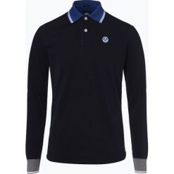 North Sails - Męska koszulka polo, niebieski. Niebieskie koszulki polo męskie marki North Sails, m, w kolorowe wzory. Za 299,95 zł.