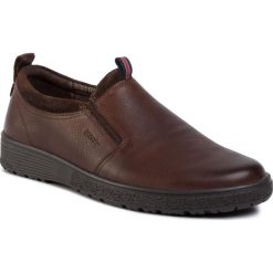 Półbuty GO SOFT - MB-RUFUS-02 Brown. Pomarańczowe półbuty męskie GO SOFT, na co dzień, bez wzorów, ze skóry, klasyczne, bez zapięcia. Za 199,99 zł.